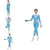 The Fantastic Four Cosplay Jumpsuit With Spandex For Game Anime Role Play