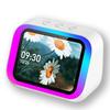 JYL TS Smart Speaker Voice Assistant Alarm Clock RGB Bedroom Decor