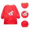 Children Art Smock Kids Apron Water Resistant Long Sleeves Feeding Bib Painting for