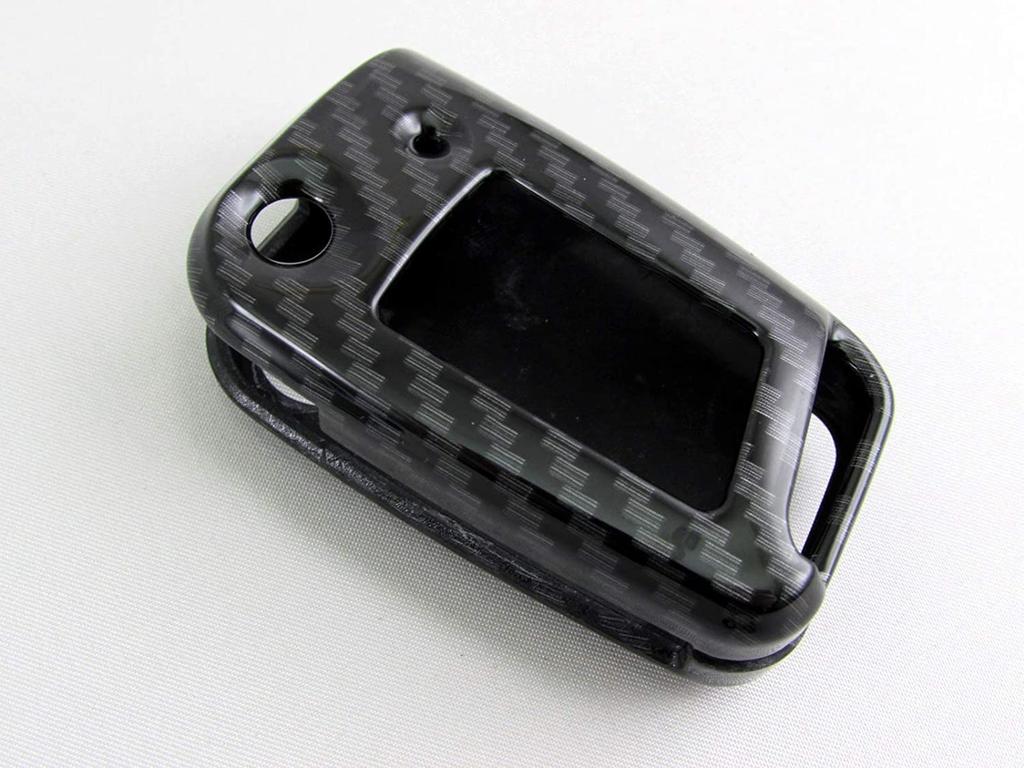 BRIGHTZ Carbon Fiber Smart Key Case for Golf VII Fits and PTVW Golfs (AUC) [KEY-CASE-008] (Blue) - AUCJZ, AUCPT, UC, CJZ, CPT, JZ, (Golf 7, VII)