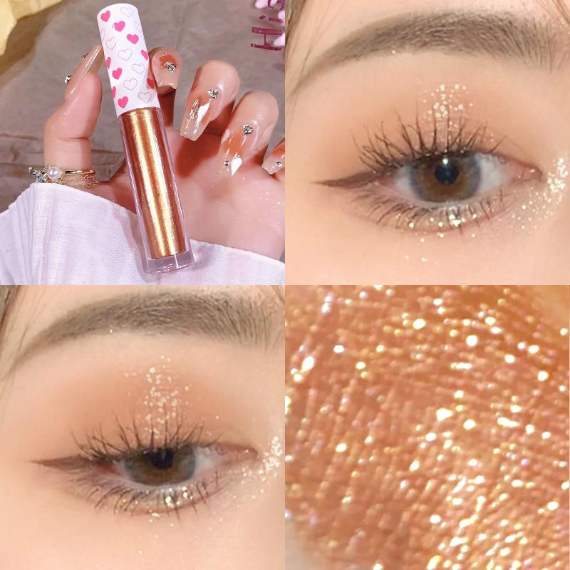 Skysti akių šešėliai One Drop lacrimal Glitter Glitter ir polarizing Monochrome highlighter Eyeshadow Solution
