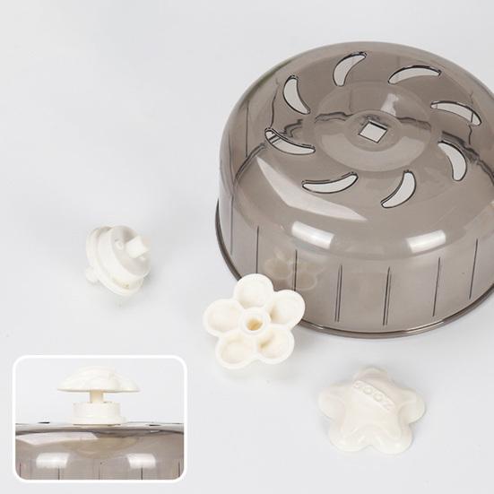 Hamster Running Disc Toy Mute Anti-skid Rotatory 13cm Small Hamster Running Wheel Cage for Indoor