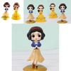 Enchanting Princess Bella Snow White Figures Pvc Miniatures For Kids Girls Cake Decor