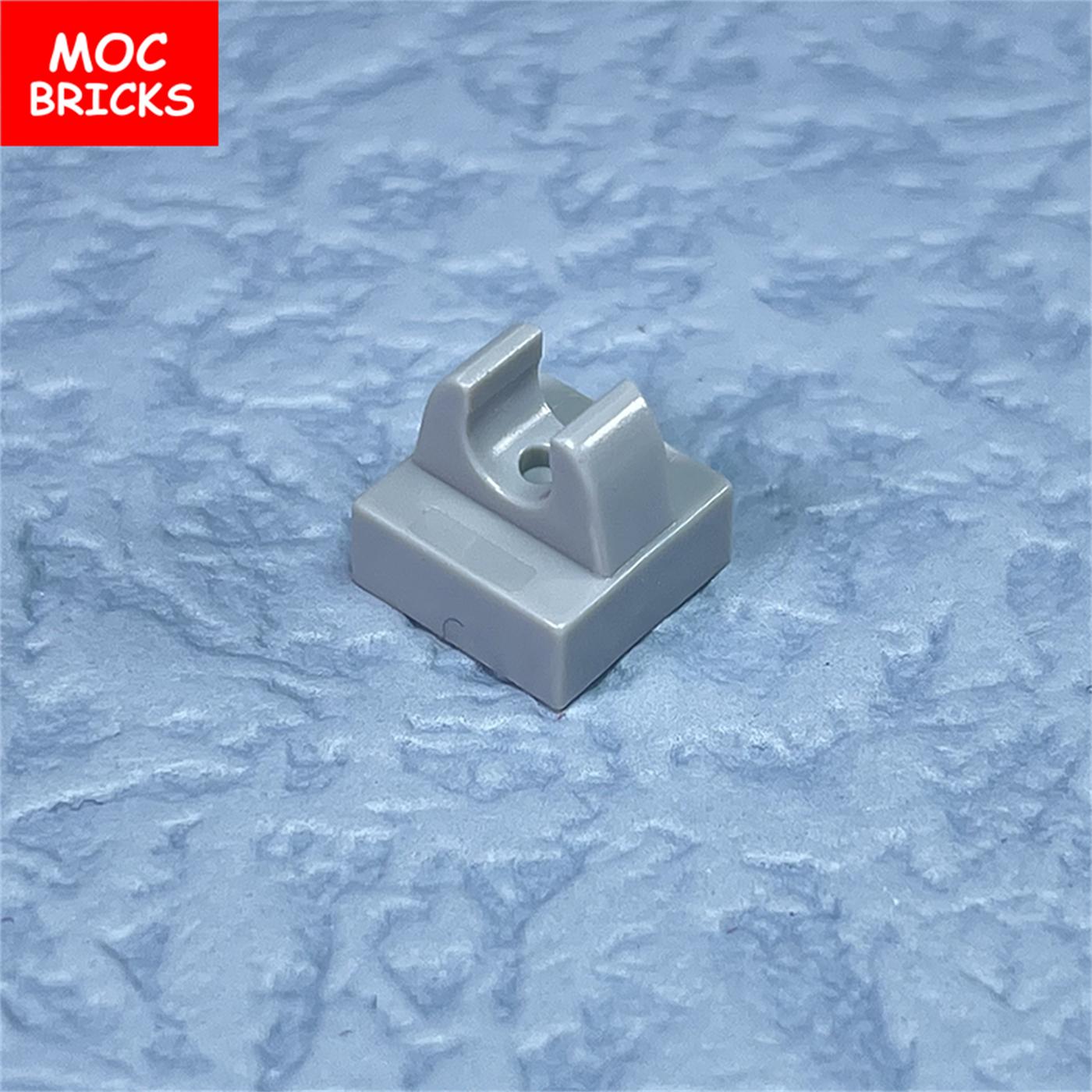 

10pcs/lot MOC Bricks DO-IT-YOURSELF Tile Modified 1x1 with Clip fit featuring 2555 12825 Educational Constructing Blocks figure toys kids presents