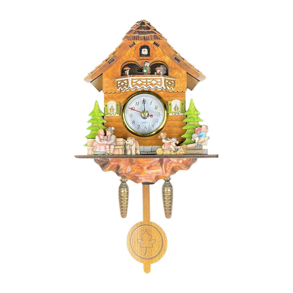 Curated Ready-stock Cuckoo Clock: Pop-up Hourly Wall Clock for Living Room