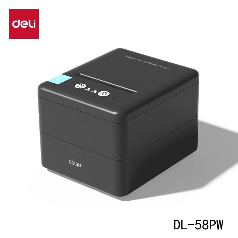 Deli Thermal Receipt Printer CN plug (adapter included)