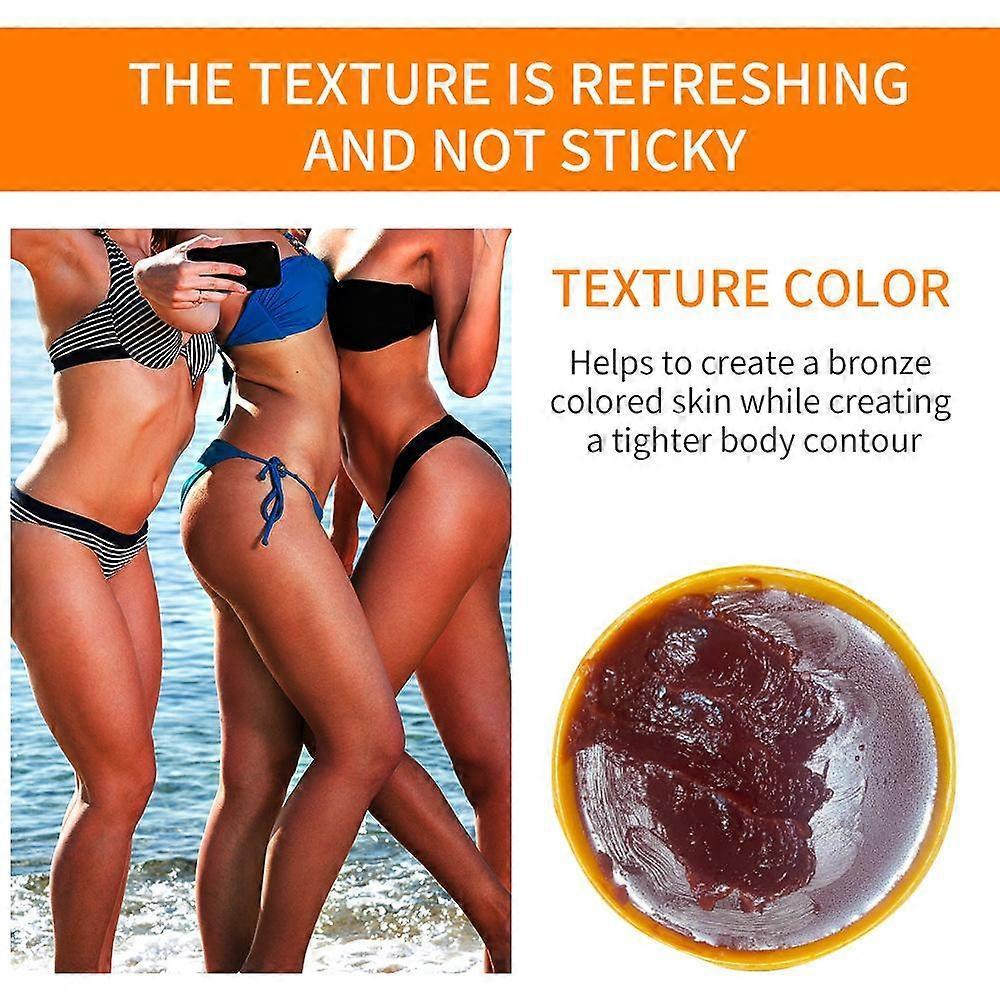Carrot Intensive Tanning Gel For Deep Bronze Tan And Hydrating Sunbathing Accelerator