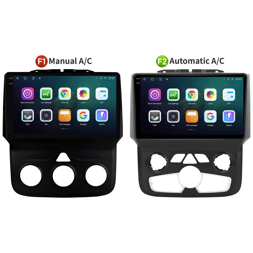 9"  Car Radio For Dodge RAM 1500 2500 2013-2019 Android 16 Wireless BT Carplay Multimedia Navigation Touch 2K QLED Screen