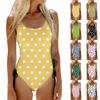 Costume da bagno intero casual da donna