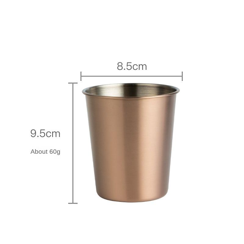 Nerezové pivní hrnky HANYANG 304 Bytové zařízení Jednovrstvé hrnky Hrnky Hotel Office To-go Cup