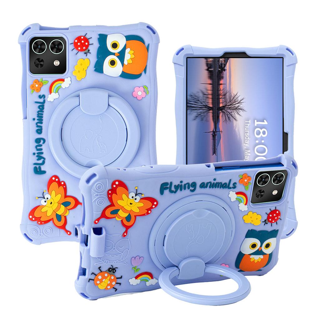 

Rotating Cartoon Soft Case for Samsung Galaxy Tab A7 Lite A9 8.7inch SM-T220 T225 SM-X110 X115 Silicone Kids Stand Tablet Cover Tab A7Lite 8.7 inch