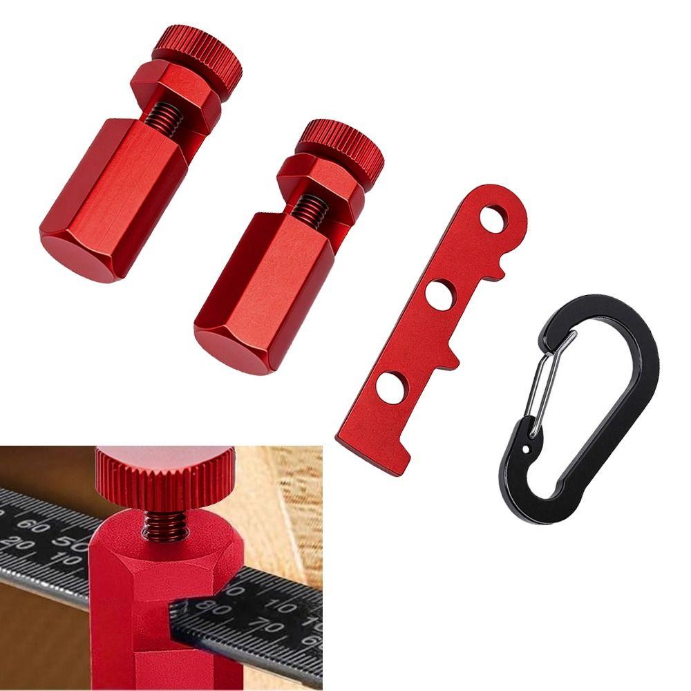 Bärbar vinkelhake Stoppar Aluminiumlegering Vinkelhake Verktyg Höga Trappvinkelmått Vinkelhake Layout