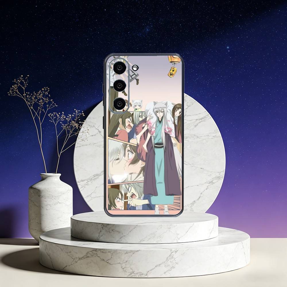 T-Tomoe K-Kamisama Anime Phone Case For Samsung Galaxy A73,A72,A71,A70,A53,A52,A51,Others Soft Black Cover