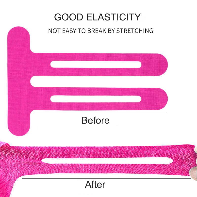 2 Pcs Kinesiology Tape For Knees, Knee Support & Stability, Knee Pain Relief Athletic Tape - Waterproof & Elastic, Breathable Hy