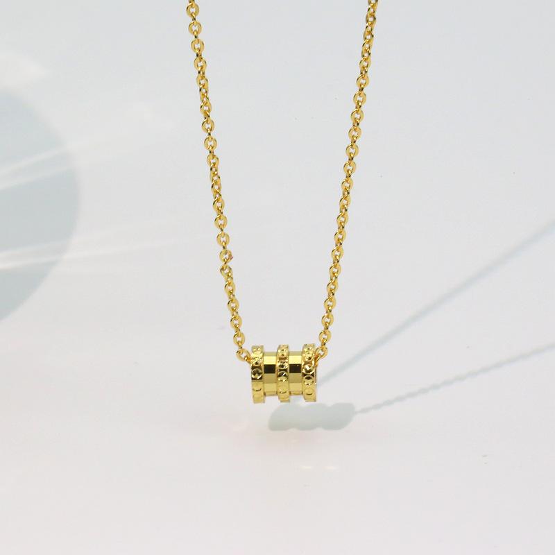 

925 Sterling Silver Big Color Stone Pendant Chain Light Crystal Necklace for Women Excellent Jewelry Collarbone Chain 60CM