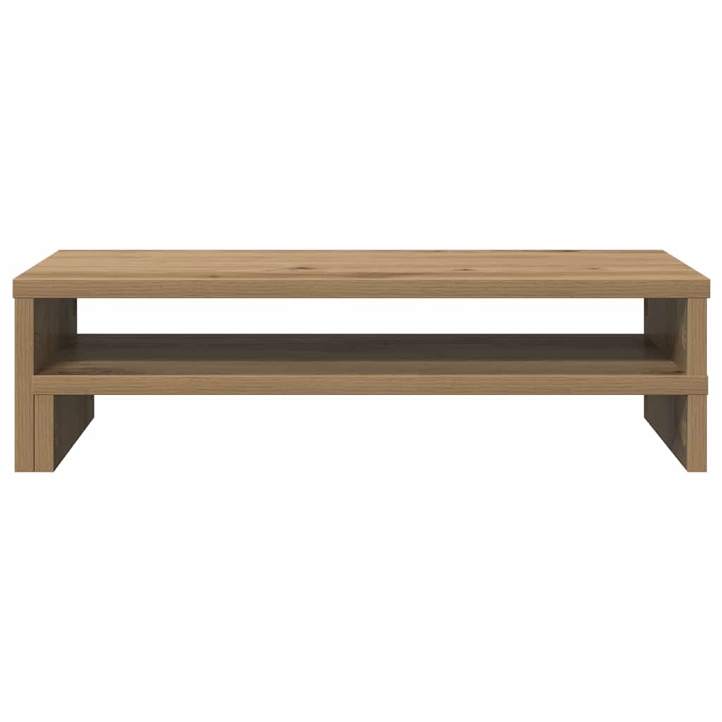 Monitor Stand Artisan Oak 54 X 22 X 15 Cm Particleboard