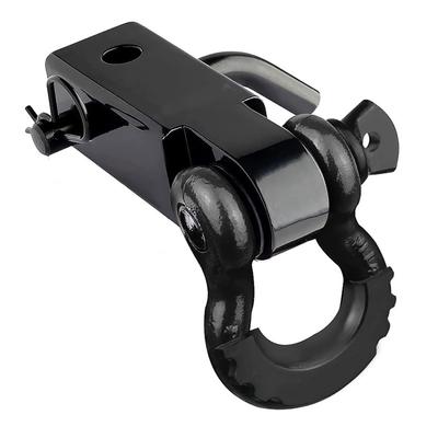 Beugel Trekhaakontvanger Sterk Staal Hoge Sterkte PU Geluidsisolatie D-Ring Beugel voor Off-Road