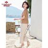 Yuzhaolin Mid-Aged Women's Summer Short Sleeve Set