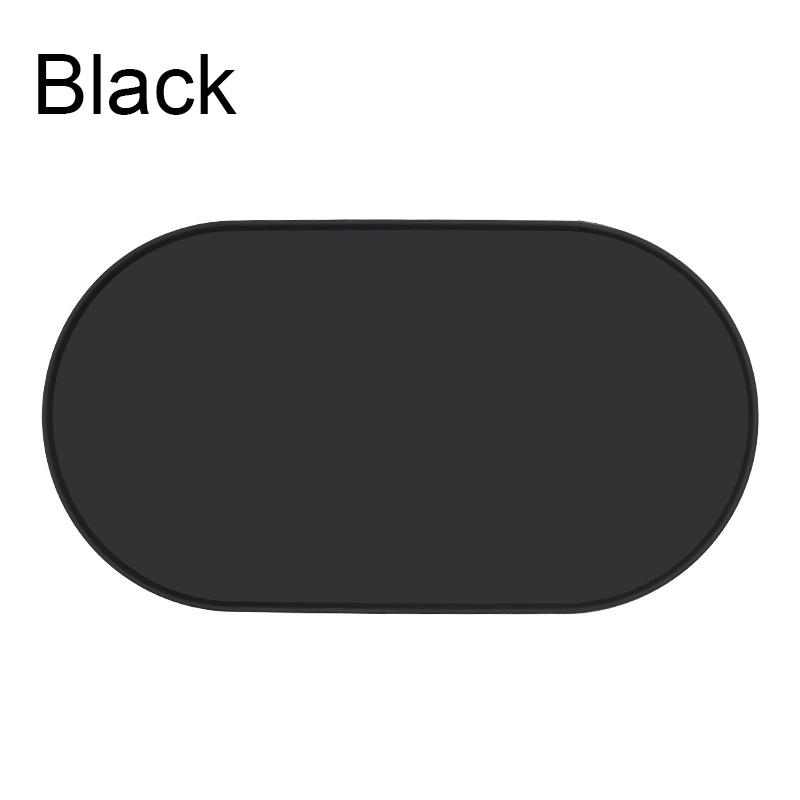 

Силиконовый коврик под миску для питомца, подложка, водонепроницаемый, предотвращает проливы, коврик для кормления собаки, кошки, котенка, поднос для миски питомца чёрный