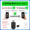 XUDA AI Box Wired to Wireless Carplay and Wireless Android Auto Keep the Original Car Control Function 2024 New Mini 2 in 1 Box