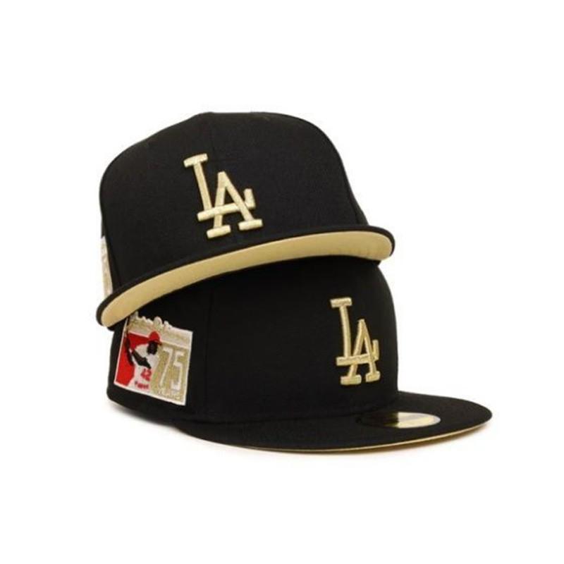 Unisex LA Baseball Cap Adjustable Wide Brim Sun Hat Hip Hop Style