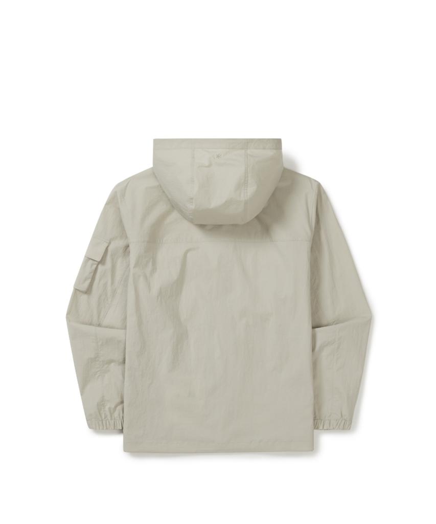 Giacca a vento con tasca Root Out Snowpeak Apparel (S26Mmrwb60) Beige chiaro