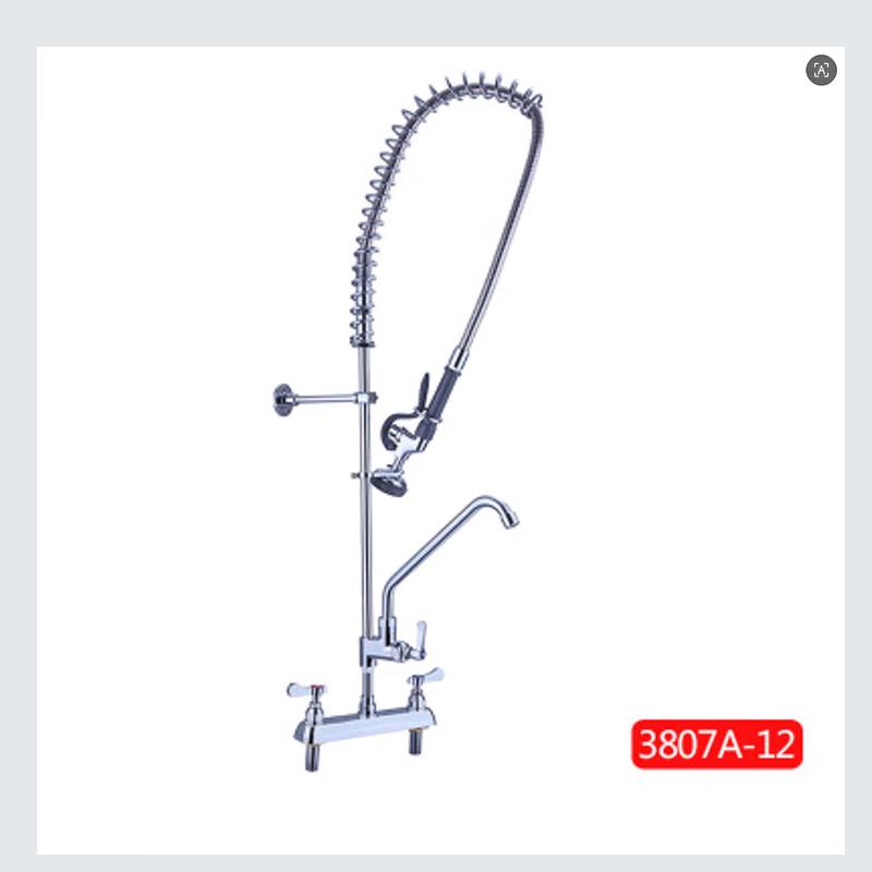 TLXT Pull-Out Kitchen Faucet with Hot/Cold Sprayer