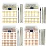 Leather Rivet Kit Leather Crafting Tool Riveting Repairing Decorating Rivet Copper Rivets for DIY Leathercraft