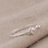 Moon and Star Ring, 925 Sterling Silver Celestial Ring, Minimalist Moon Star Open Ring, Dainty Adjustable Silver Ring, Celestial Jewelry Gift