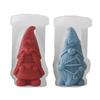 Love Heart Gnome Silicone Molds Epoxy Resin Mold DIY Scented Candle Mold Table Ornament Making Tool for Making Crafts