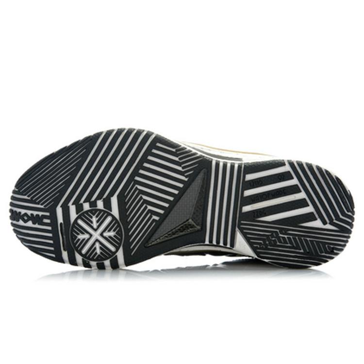 Li Ning WOW 2 Way Of Wade, Hidden Gold Low Top Basketball Shoes Unisex Black Gold ABAJ007-7