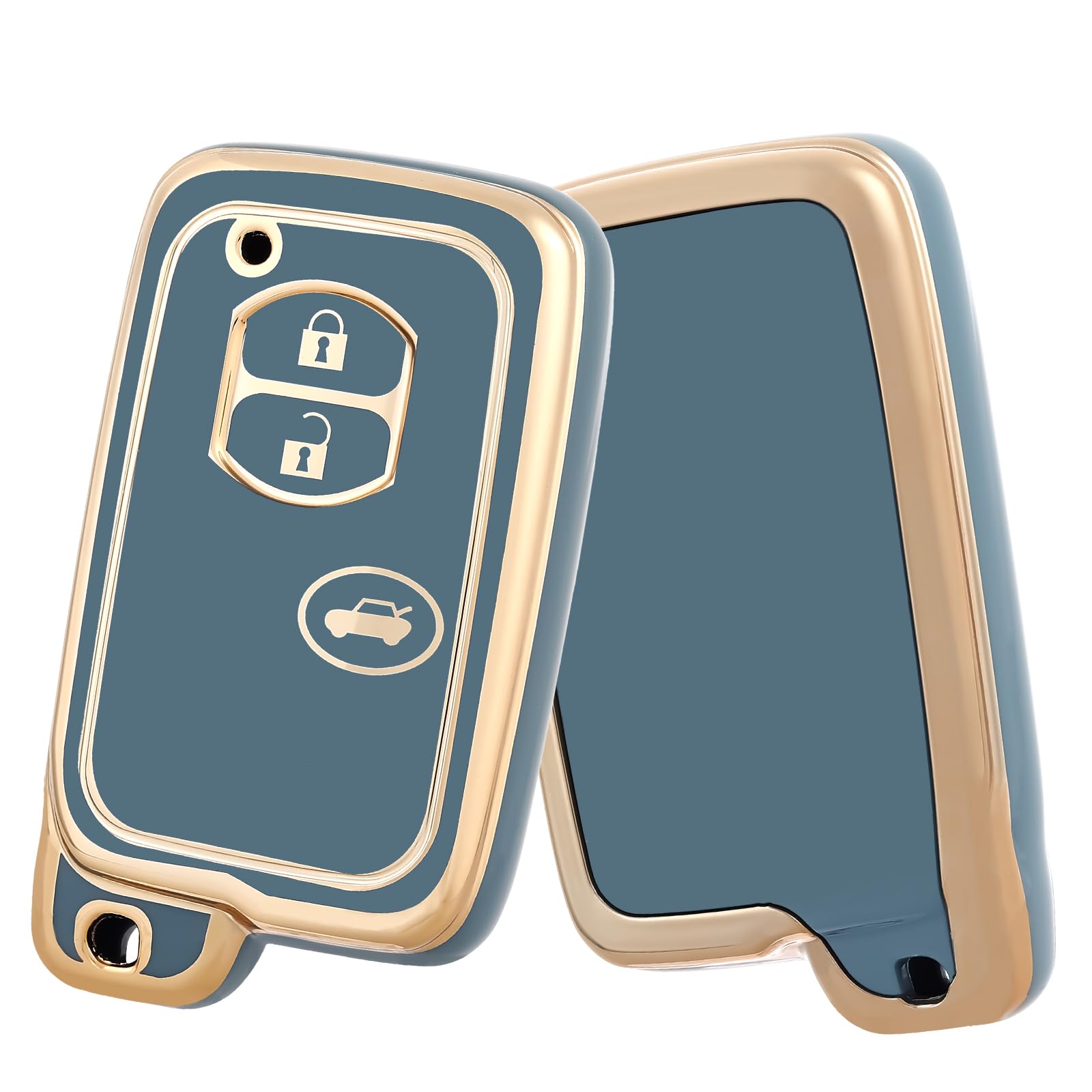 OFF WE GO Key Case TPU Car Key Cover Key синий