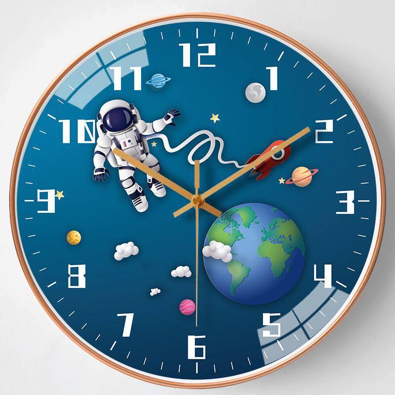 Silent 3D Clock: Magnetic Refrigerator Sticker - Creative Home Decor