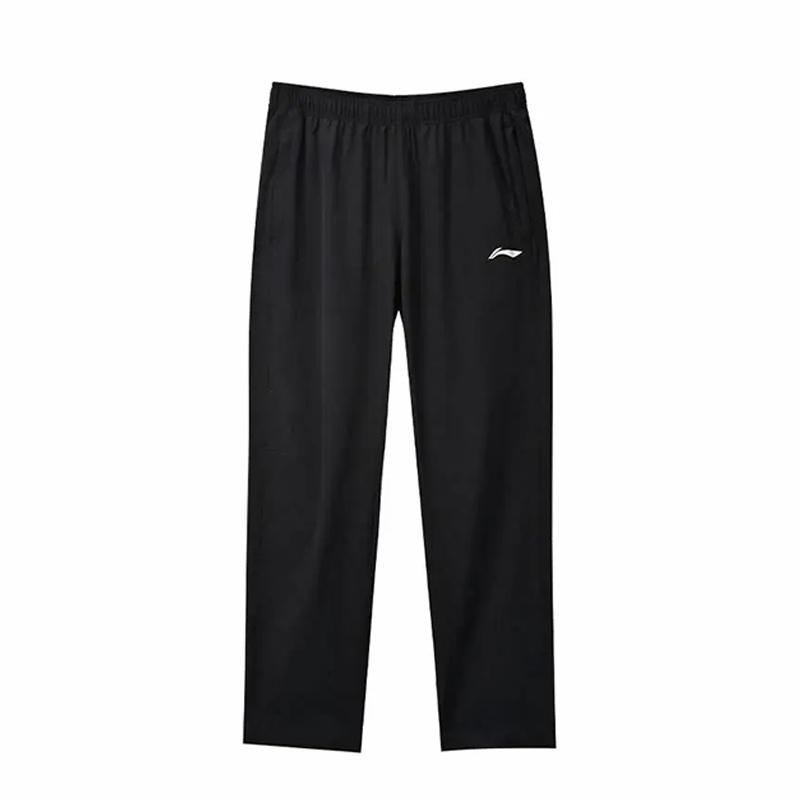Li Ning Casual Pants Unisex Black Moderate Sweatpants AKLVB71-1 XL
