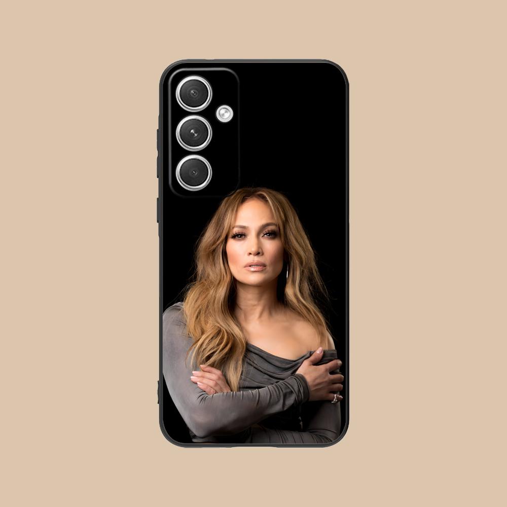 Jennifer Lopez Mobile Cell Phone Case for Samsung Galaxy S26 S25 S24 S23 S22 S21 S20 Note20 Plus FE Ultra Colorful Cover Luxury