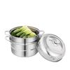 Debo Augsburg Multi-purpose Stainless Steel Double Layer Steamer