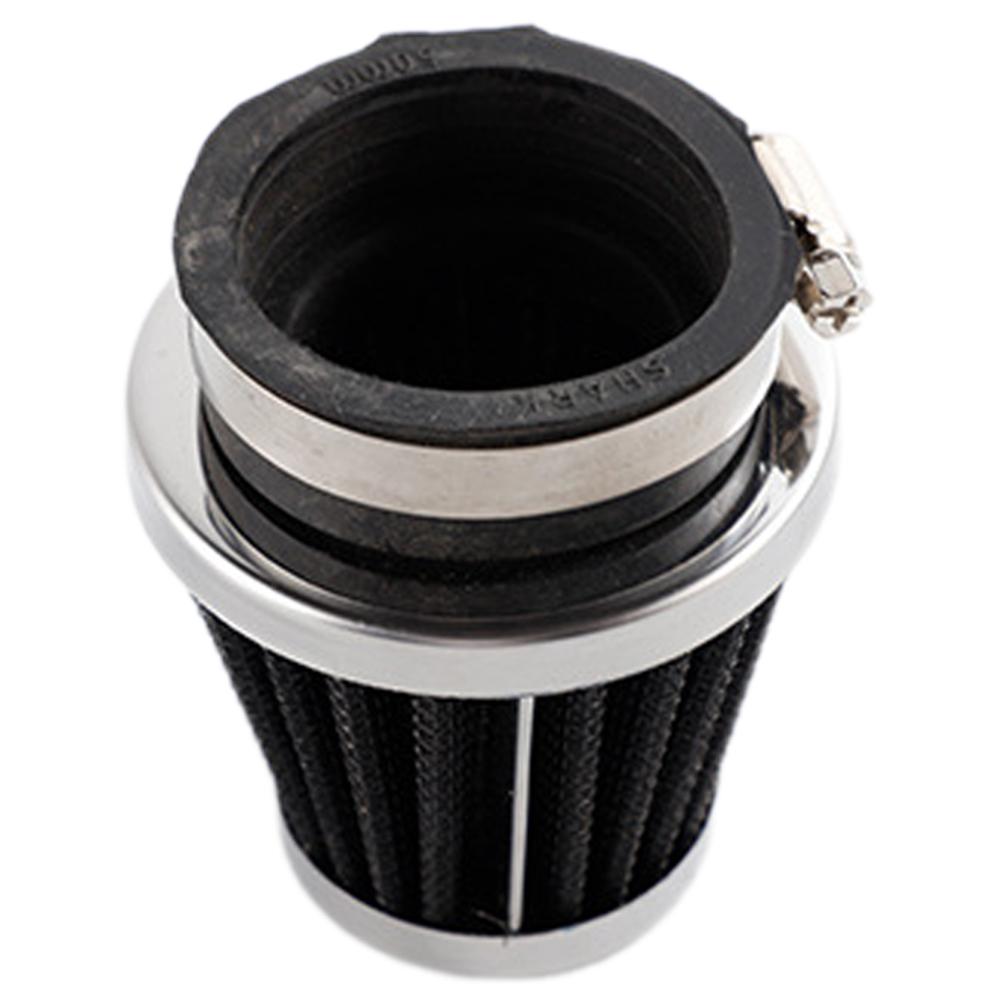 Motorcycle Airs Intake System Filters Metallic Clamp-On Refit Intake Funnel Airs Filter Motorcycle Accessories For Scooter
