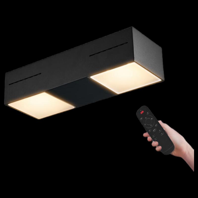 Nufeng Square Double-Head Surface-Mounted Downlight