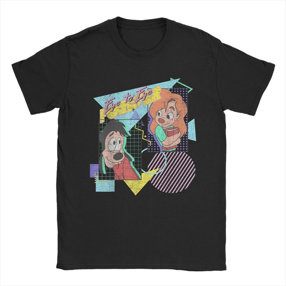 A Goofy Movie Powerline Stand Out 95 TShirts for Women Men Cartoon Casual Cotton Tees Short Sleeve T Shirts Gift Merchandise S