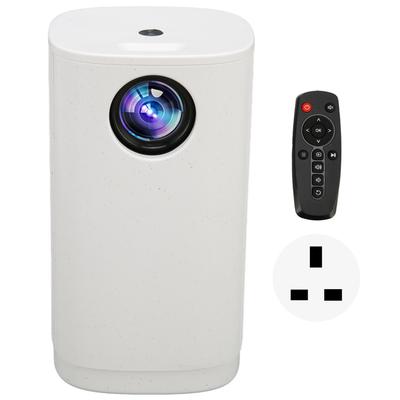 Mini-Projektor Unterstützt 1080P Leistungsstarker Lautsprecher Tragbarer Kleiner LED-Projektor für Android für iOS