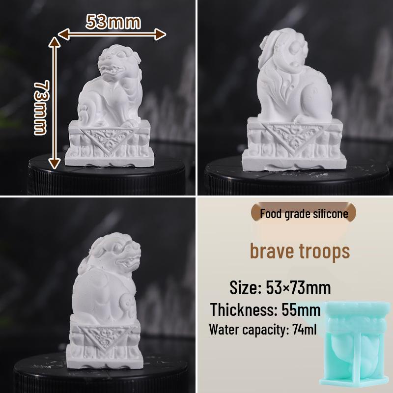 Teddy Bear Silicone Mold for DIY Crafts and Incense Stones