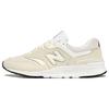 Nb 997H Minimalist Versatile Synthetic Leather Fabric Mid-Top Casual Running Shoes Women Sneaker Beige CW997HTJ