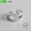100 %Real  Tone Finger Ring Minimalist Simple Glint Gleam Thin Little Finger Rings Fine Jewelry Present Women Gift Idea SaleSimple