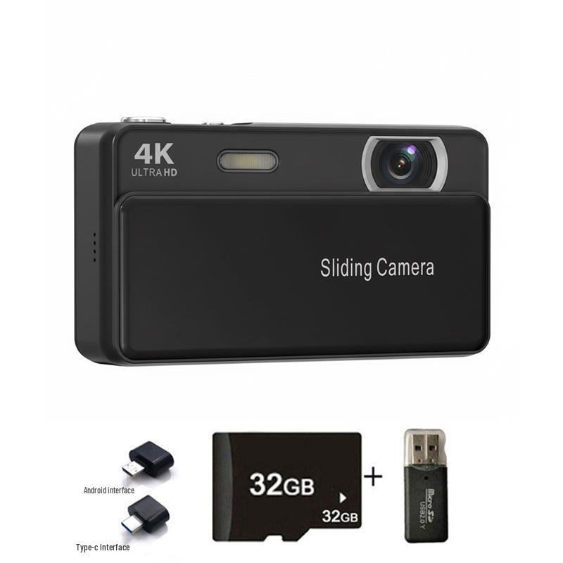 Neue Digitalkamera mit 2,8-Zoll-HD-Display und Videoaufnahme mit Schiebefach