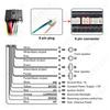 CAN Bus Wiring Harness 28/24/16 Pin, SWC & Reverse Camera Retention, 16Pin Android, for Toyota Corolla, Camry, RAV4, Yaris, CHR