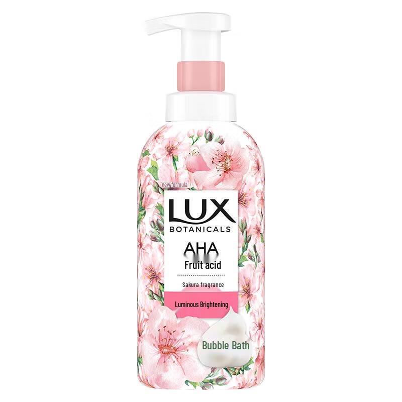 Lux Plant Essential Oil Fragrance Bubble Shower Gel
