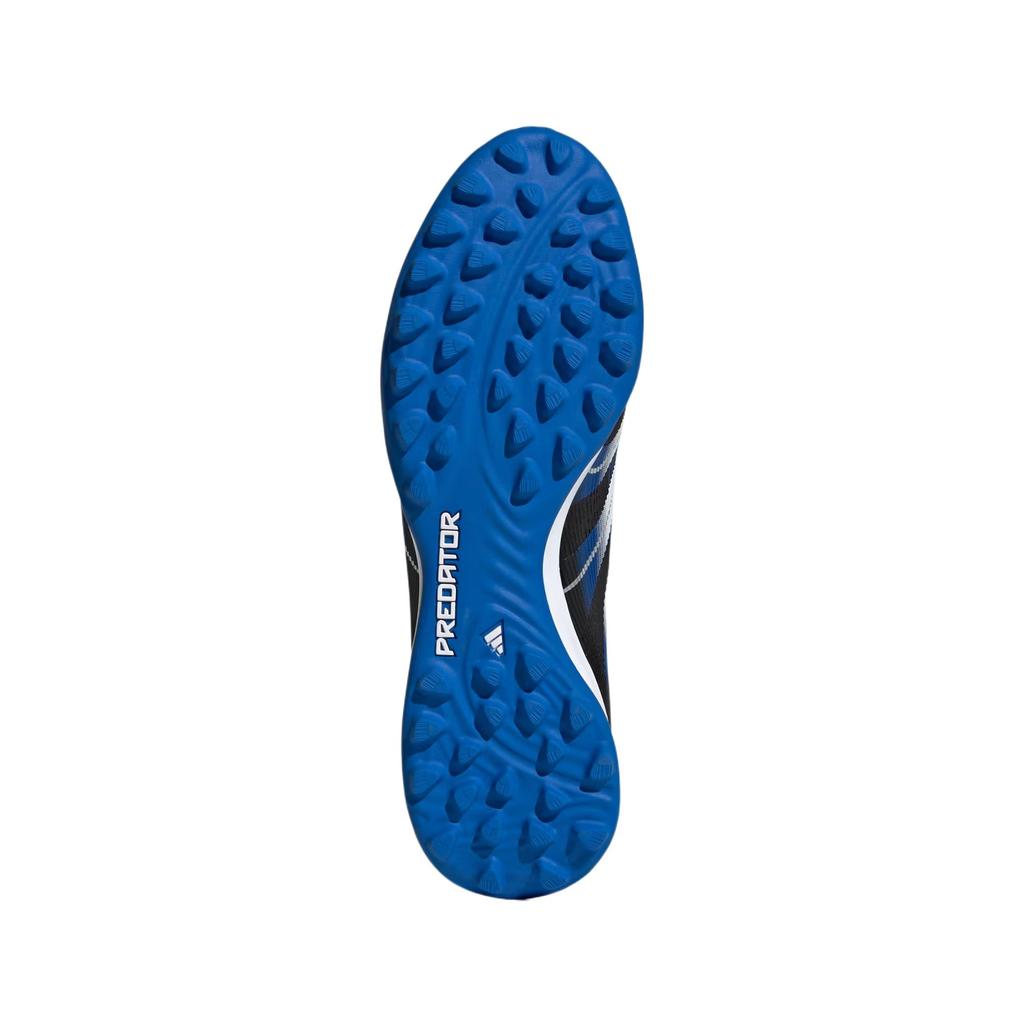 Adidas PREDATOR LEAGUE Comfortable And Lightweight TF Turf Slip Resistant Soccer Shoes Unisex Black Blue JR1758