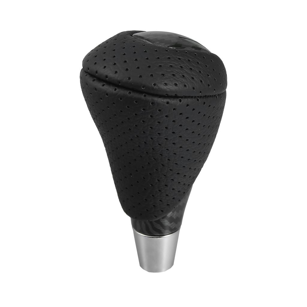 Uxcell Car Automatic Gear Stick Shift Knob Transmission Carbon Fiber Pattern Compatible with Lexus RX450h 2010-2015, Lexus IS F 2008-2014, Black