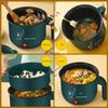 Mini-Elektroherd Antihaft-Kochen 1-2 Personen Einzel-/Doppel-Hot Pot Dampfgarer Hot Pot Multifunktions-Elektroherd für Zuhause