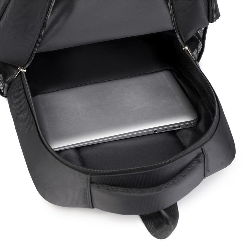 New Laptop Bag Men's and Women's Backpack Large Capacity Business Travel Backpack Premium Sense School Bag College Student